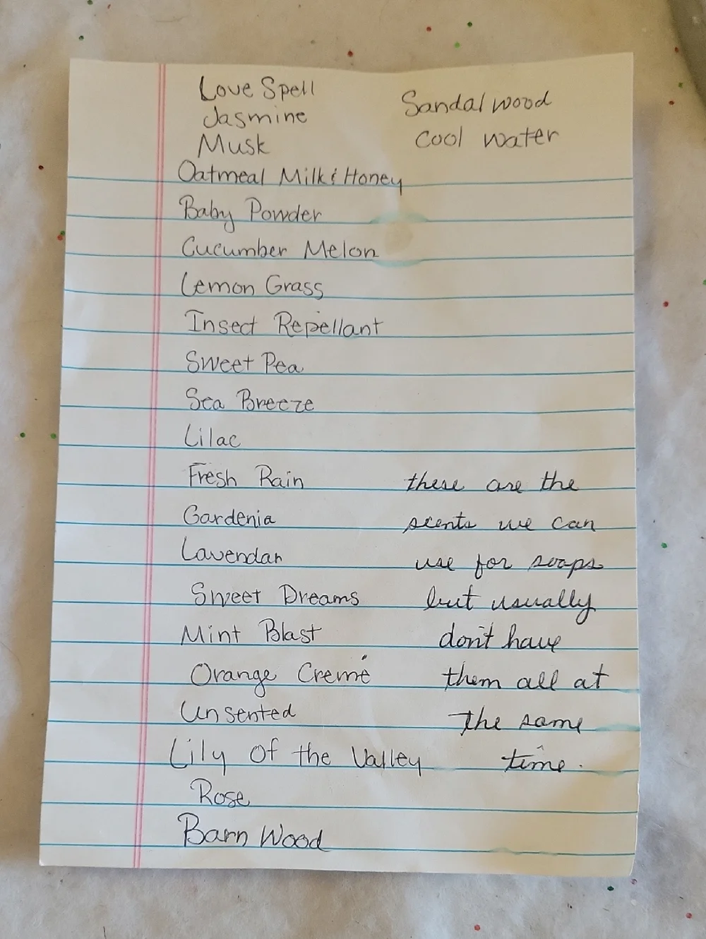 Scents List Read Amish Handmade Scented Goat's Milk Bar Soap (3 For $15)